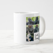 Gorilla Family Jumbo-Tasse (Vorderseite Rechts)