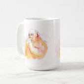 Gorilla Family Mug (ゴリラ家族のマグカップ)Gorilla Life Kaffeetasse (Vorderseite Links)
