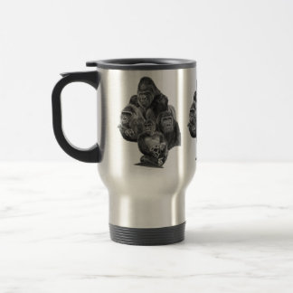Gorilla Family Mug (ゴリラ家族のマグカップ)Gorilla Life Reisebecher