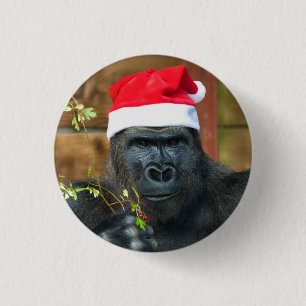 Gorilla Festive Cheer entfesselt Button