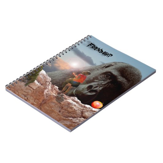 Gorilla findet einen Freund, Notizblock (Linke Seite)