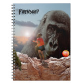 Gorilla findet einen Freund, Notizblock (Vorderseite)