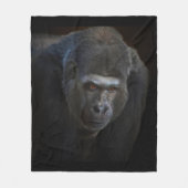 Gorilla Fleecedecke (Vorderseite)