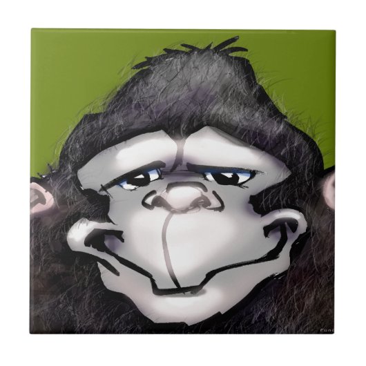 Gorilla Fliese (Vorderseite)