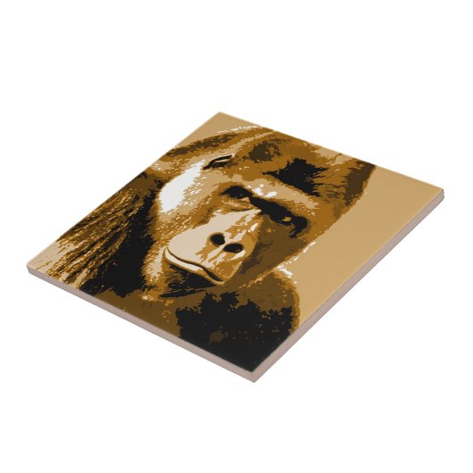 Gorilla Fliese (Seite)