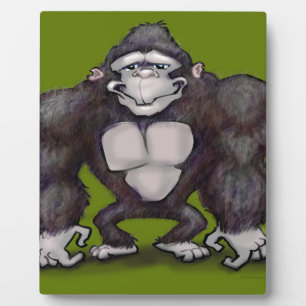 Gorilla Fotoplatte