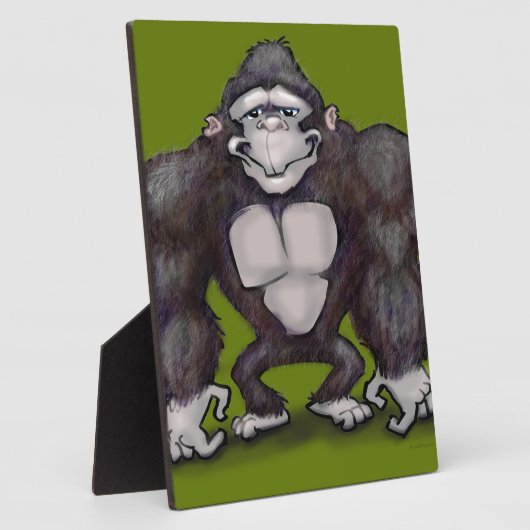 Gorilla Fotoplatte (Seite)