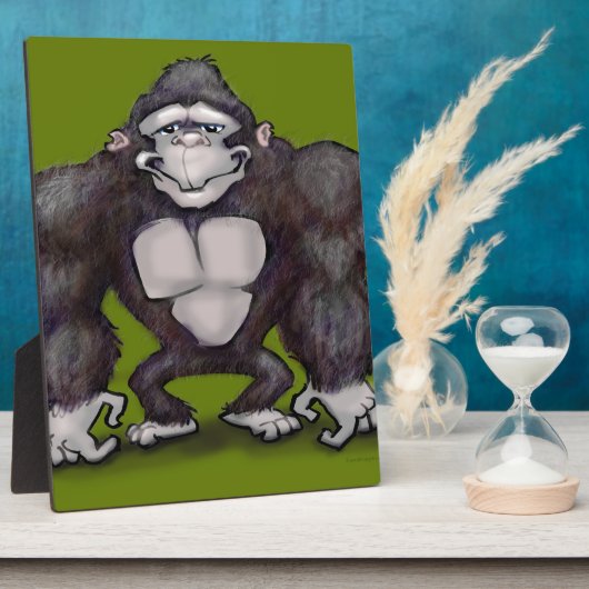 Gorilla Fotoplatte (Seite)