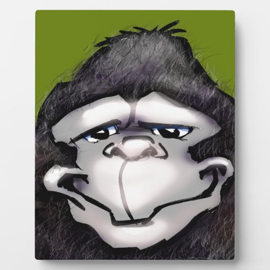 Gorilla Fotoplatte (Vorderseite)