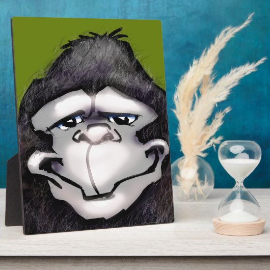 Gorilla Fotoplatte (Seite)