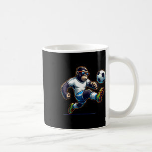 Gorilla Fußball Byll Jungen Kinder  Kaffeetasse