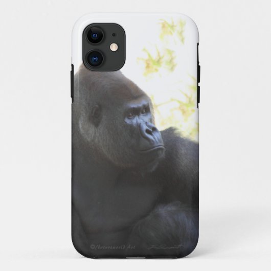 Gorilla Gaze iPhone5 Fall Case-Mate iPhone Hülle (Rückseite)