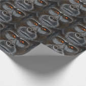 Gorilla-Geschenk-Packpapier Geschenkpapier (Ecke)