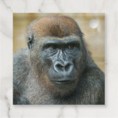 Gorilla Geschenkanhänger (Rückseite)