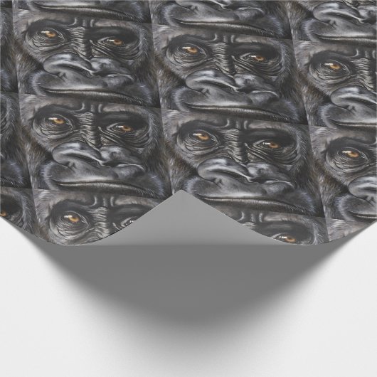 Gorilla Geschenkpapier (Ecke)
