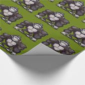 Gorilla Geschenkpapier (Ecke)
