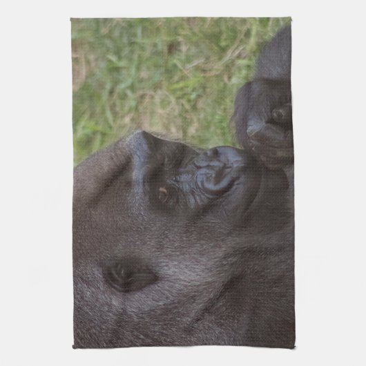 Gorilla Geschirrtuch (Vertikal)