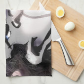 Gorilla Geschirrtuch (Viertel Falte)