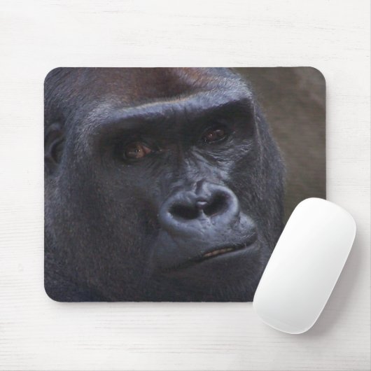 Gorilla-Gesicht Mousepad (Mit Mouse)