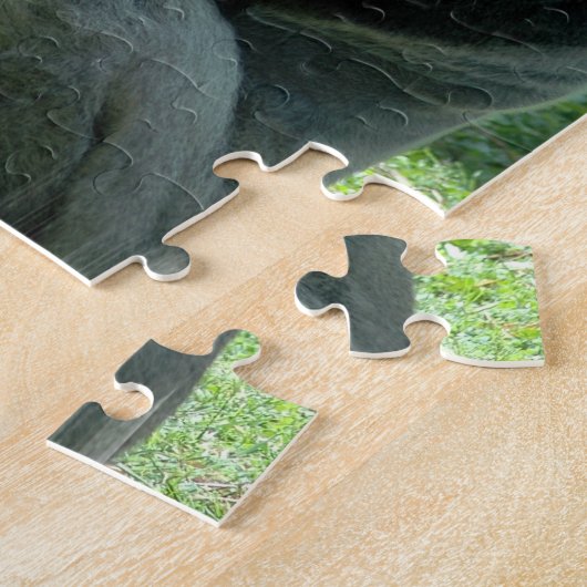 Gorilla-Glanz-Puzzlespiel Puzzle (Seite)