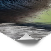 Gorilla Golf spielen mit Kuss für Viel Glück Poster (Ecke)