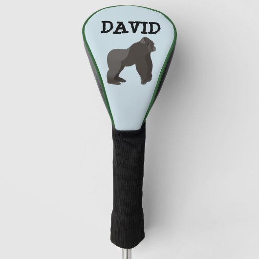 GORILLA GOLF TREIBER DECKEN PERSONALISIERTEN CUSTO HEADCOVER (Vorderseite)