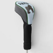 GORILLA GOLF TREIBER DECKEN PERSONALISIERTEN CUSTO HEADCOVER (angewinkelt)