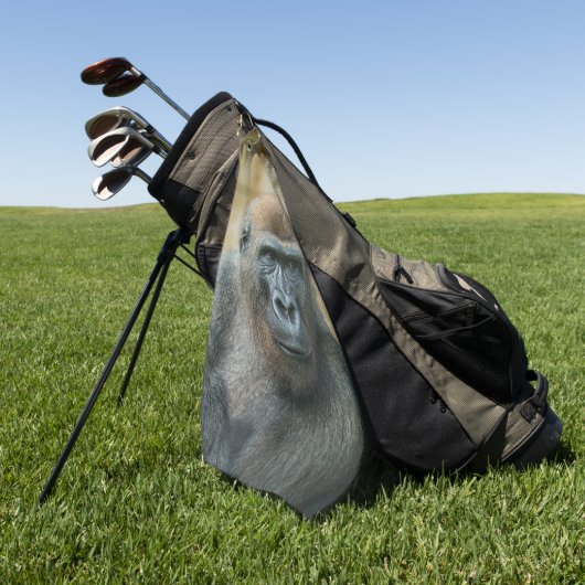 Gorilla Golfhandtuch (Gras)