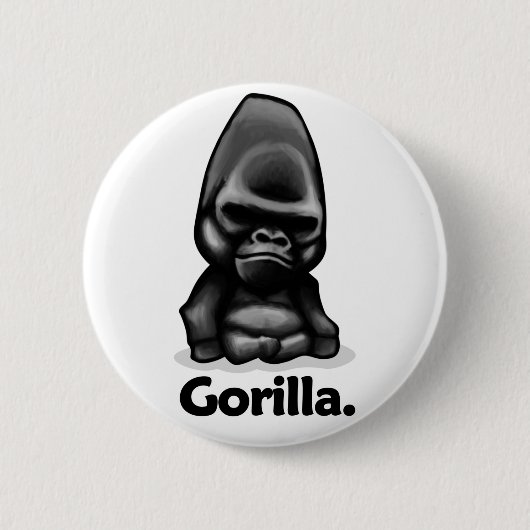 Gorilla-Gorilla Button (Vorderseite)