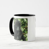 Gorilla (Gorilla gorilla beringei) Tasse (Vorderseite Links)