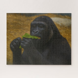 Gorilla Grace - Realistisches Tierportrait Puzzle
