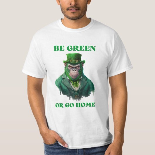 Gorilla Green T - Shirt (Vorderseite)