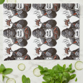 Gorilla Grill Master Geschirrtuch (Gefaltet)