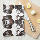 Gorilla Grill Master Geschirrtuch (Viertel Falte)