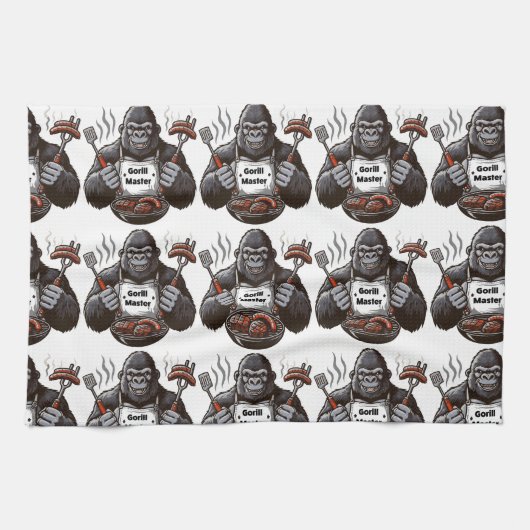 Gorilla Grill Master Geschirrtuch (Horizontal)