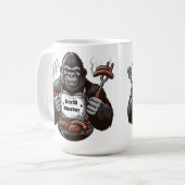 Gorilla Grill Master Kaffeetasse (Vorderseite Links)