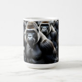 Gorilla-Gruppe Kaffeetasse (Mittel)