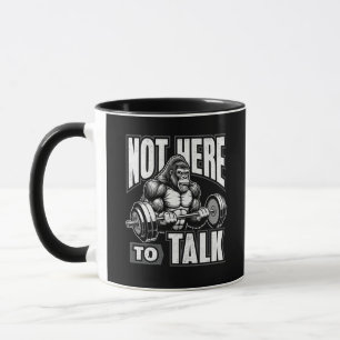 Gorilla Gym Fitness Gewichtheben Keramik Kaffee M Tasse