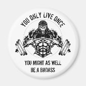 Gorilla Gym Magnet (Vorne)