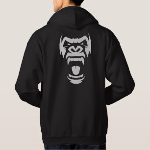 Gorilla Gym T-Shirt, Workout Beast-Stimmung, Fitne Hoodie
