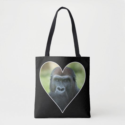 Gorilla Heart Tasche (Vorderseite)