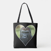 Gorilla Heart Tasche (Rückseite)