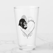Gorilla Heartbeat Glas (Vorderseite)