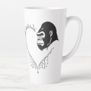 Gorilla Heartbeat Milchtasse