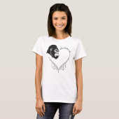 Gorilla Heartbeat T-Shirt (Vorne ganz)