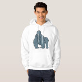 Gorilla Hoodie (Vorne ganz)