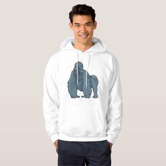 Gorilla Hoodie (Vorne ganz)