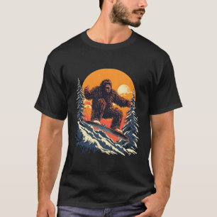 Gorilla Ice Skaten Skateboarding Player Gorilla S T-Shirt