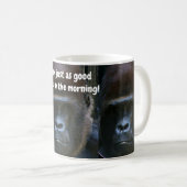 GORILLA ICH SEHE GUTE TASSE AUS (VorderseiteRechts)