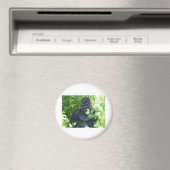 Gorilla im Busch Magnet (In Situ (Geschirrspüler))